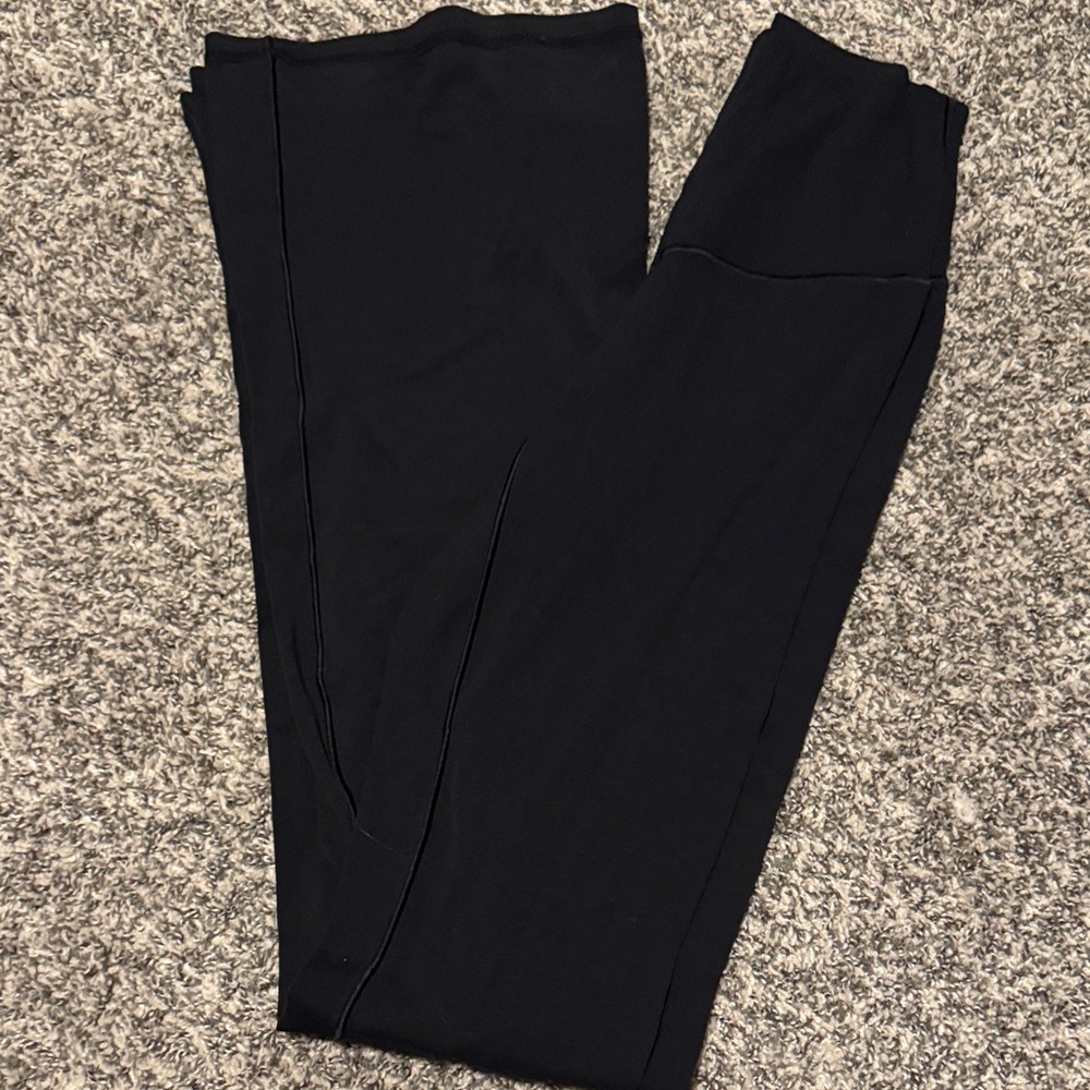 Black Aerie Flare Leggings